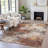Machine Washable Indoor/Outdoor Xhevrie Paprika Rug-111925073