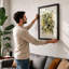 Explosive Gravity Abstract - Framed Print-401824249-401824254