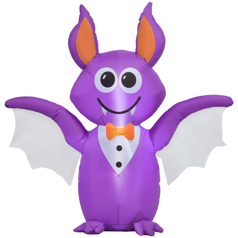 Chauve-souris gonflable et imperméable pour décoration d'Halloween