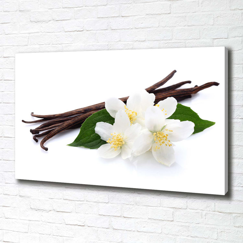 Jasmine And Vanilla - Wrapped Canvas Print