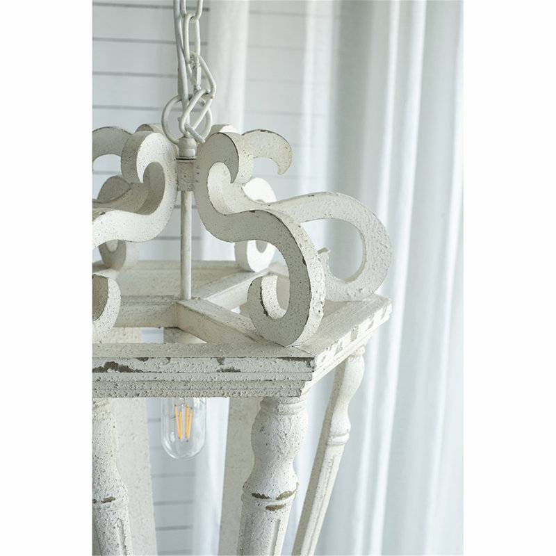 Lustre en bois de haute qualité, ampoule suspendue non incluse