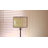 Inlight 59" High Double Shade Pull Chain Modern Floor Lamp for Living Room，IN-0857-2-BK-WF