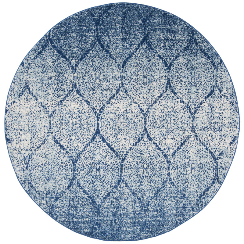 Tapis géométrique Valeria Performance, Rond 4 pi
