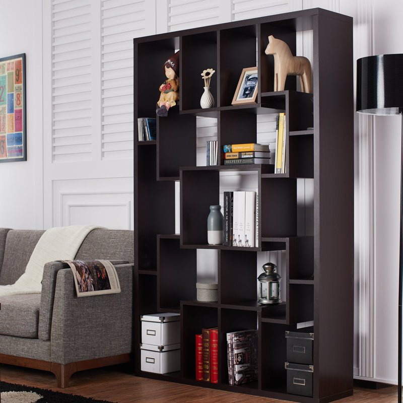 181cm H x 118cm W Geometric Bookcase