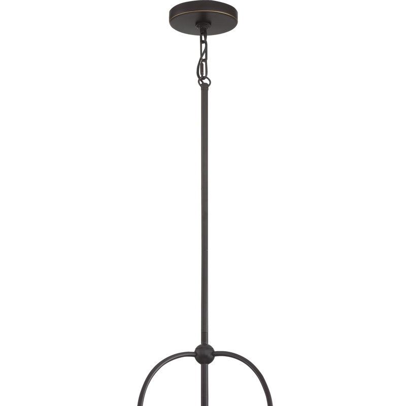 Ahlai 3 - Light Dimmable Classic / Traditional Chandelier, Palladian Bronze, Clear Seeded