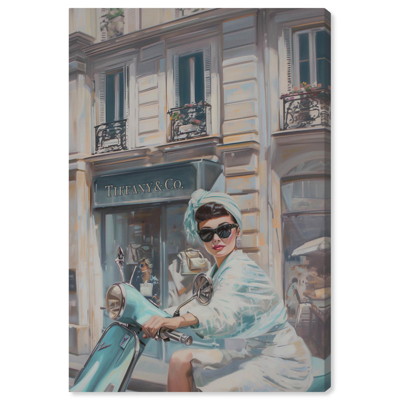 Holiday Coquette Trendy Art Canvas Print, 15" x 10"