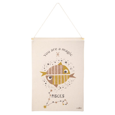 MUR PENDANT DE PETITS POISSONS