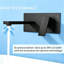 Topcraft Single Handle Wall Mount Faucet For Bathroom Sink Or Bathtub-131098070
