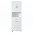 Tall Bathroom Cabinet With Laundry Basket-121106478