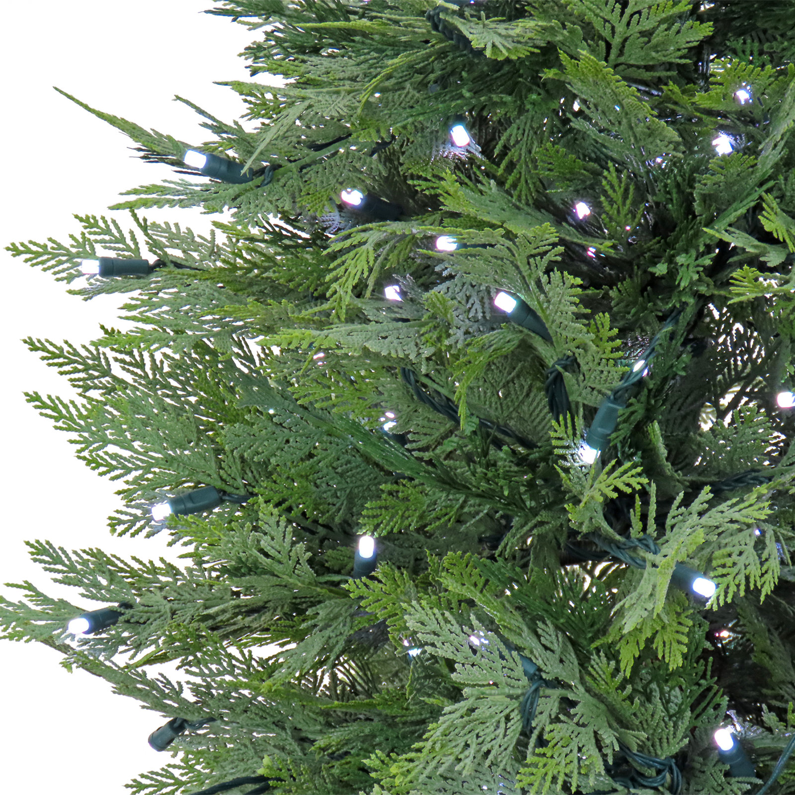 The Holiday Aisle® 5 ft. Cypress Tree with Multi-Function LED Lights