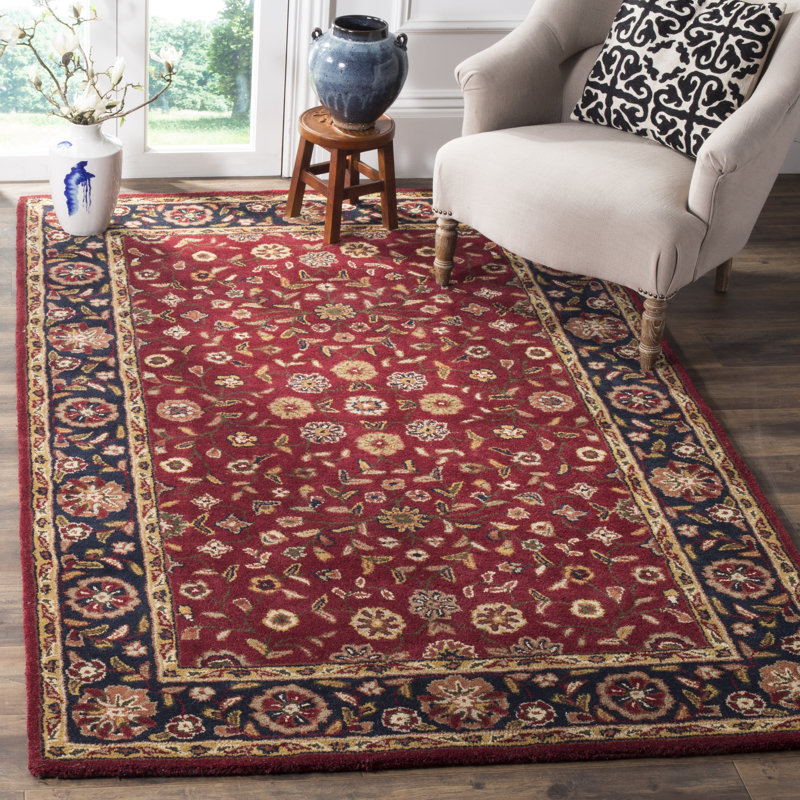 Cranmore Hand Tufted Wool Oriental Rug, Rectangle 5' x 8'
