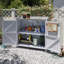 56x26.5x106cm Wooden Garden Storage Shed