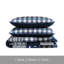 Shasta Lake Eddie Bauer Blue Creek Plaid Cotton Reversible Quilt Set-32727756