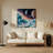 Space NASA Gray Metal Wall Art