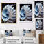 Craita, coquillage bleu, symphonie - coquillage, art mural-1564066444-1564066446