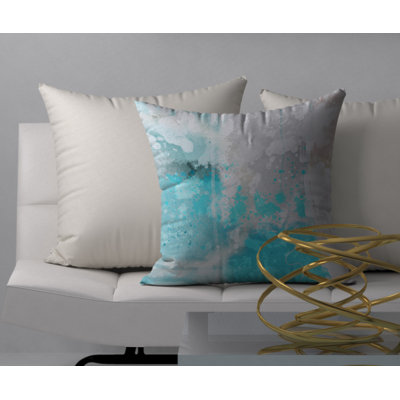 Abstract Throw Pillow