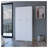 Casper Wardrobe with 2-Drawers, Hanging Rod and 3-Doors