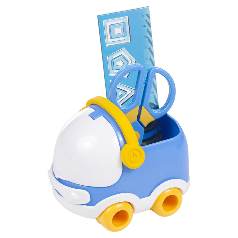 Plastic Desk Organiser Set