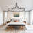 Hendon 30- Light Large Farmhouse Wagon Wheel Chandelier Candle Style Rustic Round Lights Fixture for Kitchen Island Living Room Foyer Entryway-93591402-118698416