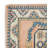 Hand Knotted Turkish Rug, Square Geometric Pattern Small Carpet, 100% Wool