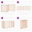 Archie & Oscar Dog Gate With Door Foldable 4 Panels 320 Cm Poplar Wood-554313568-554313575