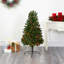 Lighted Artificial Spruce Christmas Tree-1080281913