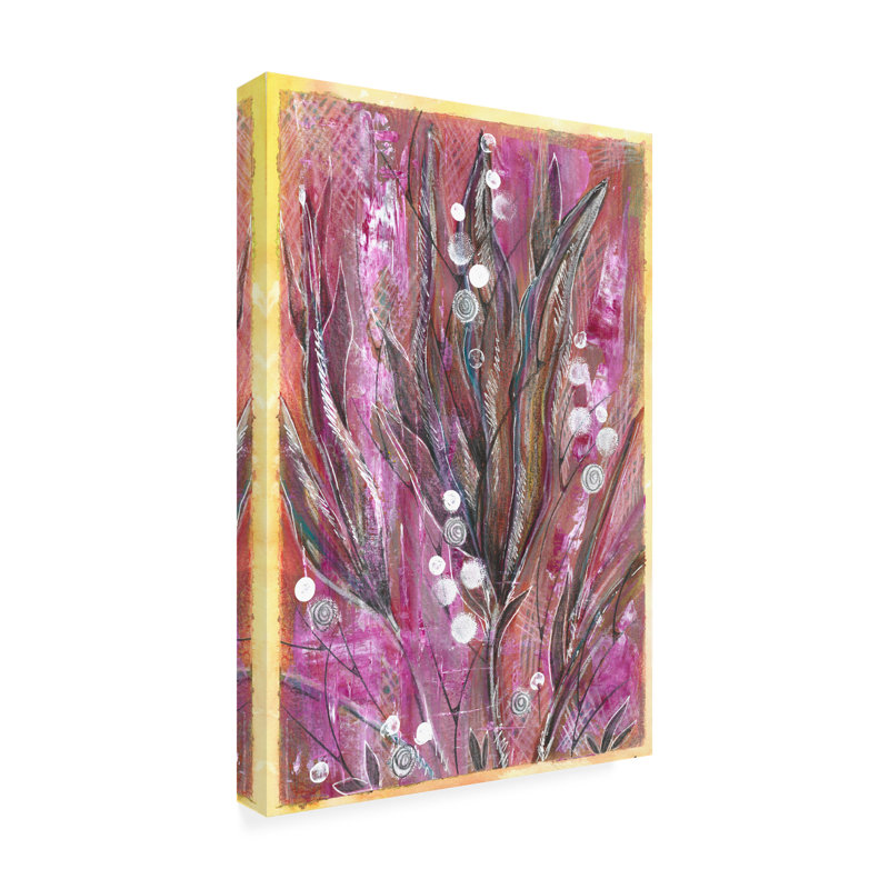 Sunet Theron  Positive Energy Canvas Art, 12" H x 19" W