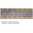 Custom Size Runner Rug Choose Your Length Flower Bordered Design Gray Color-754669175