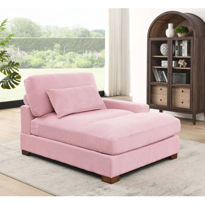 Chaise longue rembourrée Ariee