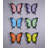 Orange Butterfly Insect Wall Decor Statue-1545683125