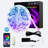 16.4FT Smart Wi-Fi Strip Light with Remote and APP Control Multi Colour