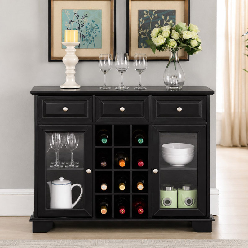 Rafaan 36.5 " L Bar Cabinet