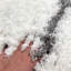 Tapis 100% polypropylène de qualité supérieure, blanc et gris, 6,6 x 9,5 pieds | Robuste 2,5 lb / pi2, hauteur de poils de 2,0 po | Facile à nettoyer, facile à nettoyer, idéal pour le salon et la chambre à coucher, doux et durable-859985651