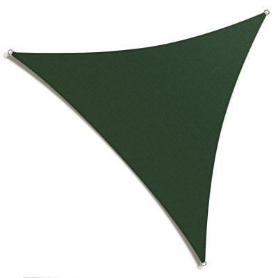 Toile d'ombrage triangulaire Amgo Customize - 200 g / m², blocage UV 95%