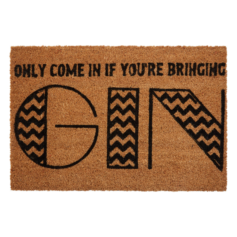 Surekha W40 x L60 cm Non-Slip Doormat