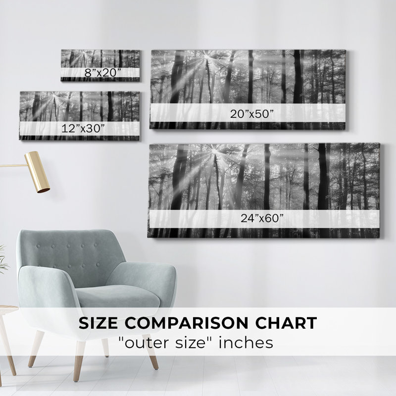 Breaking Through sur impression sur toile, H 8 po x l 20 po x P 1,5 po