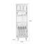 Vitrines en bois massif brun noisette
