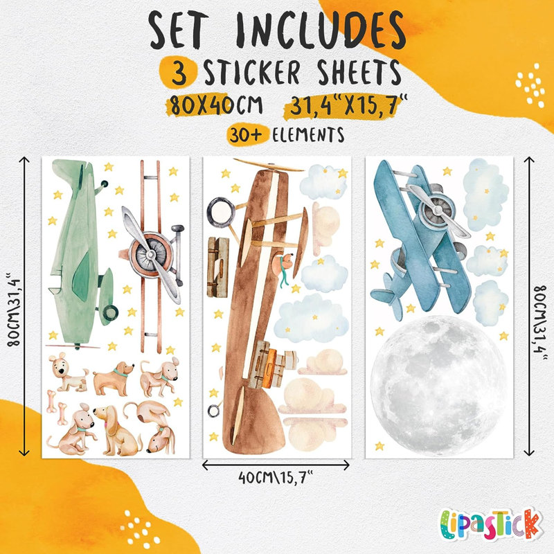 Horan Animals Wall Sticker / Decal