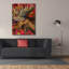  'Moose' by Tim Jeffs Canvas Wall Art-17863980