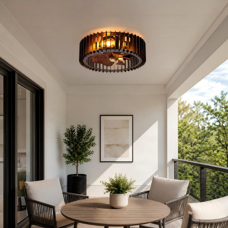 Ventilateur de plafond 20 po avec lumières