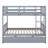 Bunk Bed With Drawers, Convertible Into Beds,  Ladder And Safety Guardrails-216882170