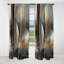 Shapes And Lines Abstract Marble IV - Rideau occultant en velours marbre marbre abstrait - 1 panneaux-107540854