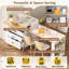 Îlot de cuisine avec roulettes Dawson, extensible-129993339