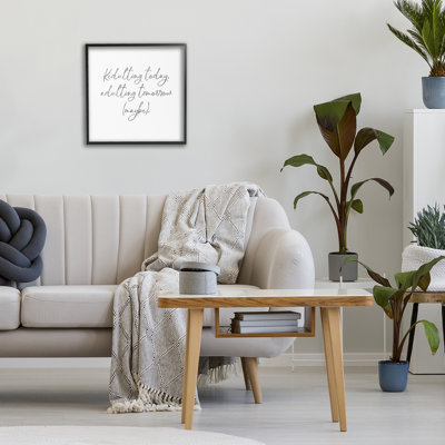 Kidulting Today, Adulting Tomorrow Framed Giclee, design by Lauren Rader