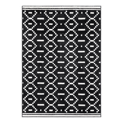 Ivy Bronx Begna Nathanyl Rug Black
