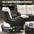 LayinSun 3 Pieces Swivel Gliders Patio Chairs Set With Side Table-151484321-151484320