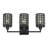Cassiday 3 Light Black Vanity Sconce-121436182