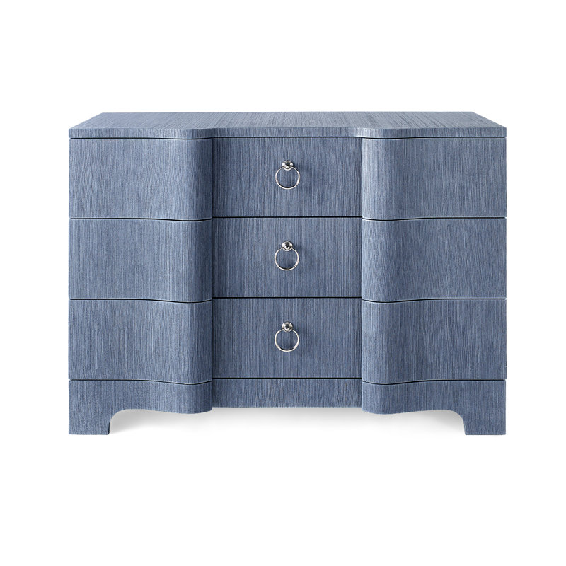 Bardot 3 - Drawer Dresser, Navy Blue