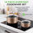 14 Pieces Aluminum Non Stick Cookware Set