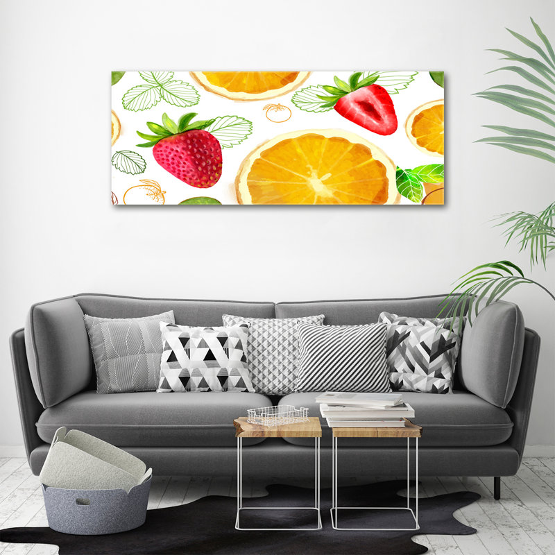 Fruits - Wrapped Canvas Print